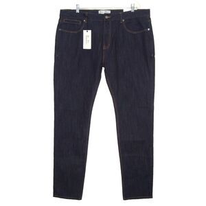 NEW! FAIRPLAY Los Angeles Mens Dark Indigo Jeans Size 42